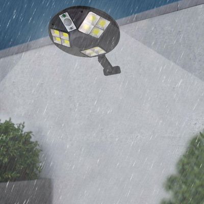 Luminaria Solar Sensor Movimento 12 Leds Parede Jardim