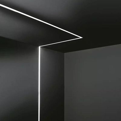 Perfil De Embutir Taschibra Para Fita De Led Spire 50 Branco Com 3 Metros
