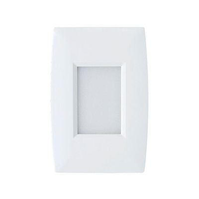 Balizador Taschibra Embutir Led Cine Direct 2w Branco 4x2 Bivolt 3000k Luz Quente