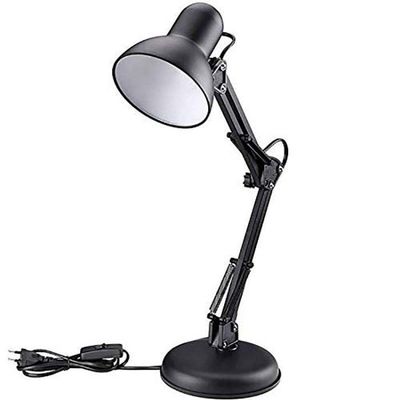 Luminaria Robo Articulada De Mesa Com Base Garra Computador Home Office Bivolt