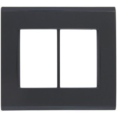 Placa 3 Postos 4x4 Tramontina Liz Grafite Tramontina