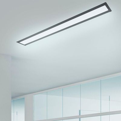 Luminária Led Taschibra Embutir 35w Tl Slim 20 Preto Bivolt 6500k Luz Fria