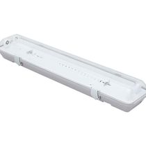 Luminária Calha Taschibra Blindada Ip65 Tlr 3118 1,26 Mt 2xt5/t8
