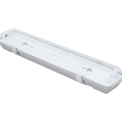 Luminária Calha Taschibra Blindada Ip65 Tlr 3118 1,26 Mt 2xt5/t8