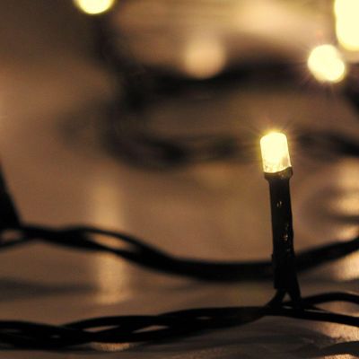 Cordão Luminoso Led Taschibra Pisca Pisca 8 Funções 5m 96 Leds 110v Amarela