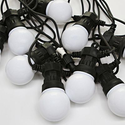 Cordão Luminoso Led Taschibra Globinho Leitoso 50 Leds Colorido 220v