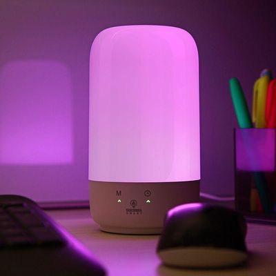 Luminária De Mesa Taschibra Smart Wi-fi Inteligente Pill 6w Rgb Bivolt
