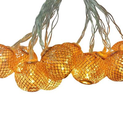 Cordão Luminoso Natalino 10 Leds Rose Gold Taschibra