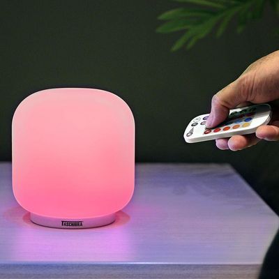 Luminária De Mesa Taschibra Jujuba 8w Rgb Led Bivolt
