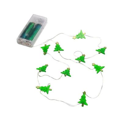 Cordão Luminoso Natalino 1 Metro Led 10 Mini Noel Taschibra