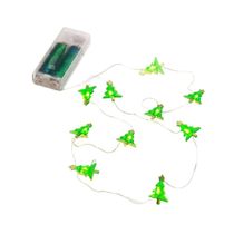 Cordão Luminoso Natalino 1 Metro Led 10 Mini Noel Taschibra