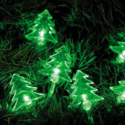 Cordão Luminoso Natalino 1 Metro Led 10 Mini Noel Taschibra