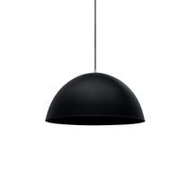Lustre Pendente Taschibra Td 821f Médio E27 Bivolt Preto Fosco