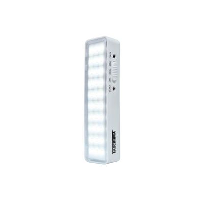 Luminária De Emergência Led Pratic Tle 06 - Taschibra Branco