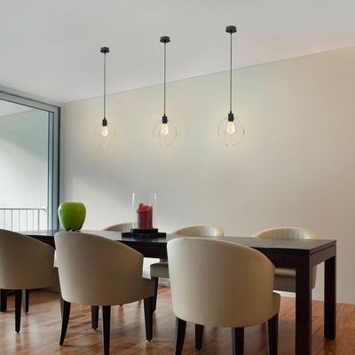 Lustre Pendente Taschibra Aramado Circle Dourado E27 Bivolt