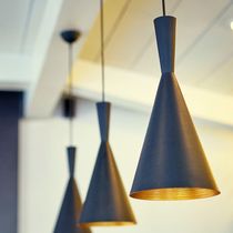 Lustre Pendente Taschibra Td 902 Japonês Preto E27 Bivolt