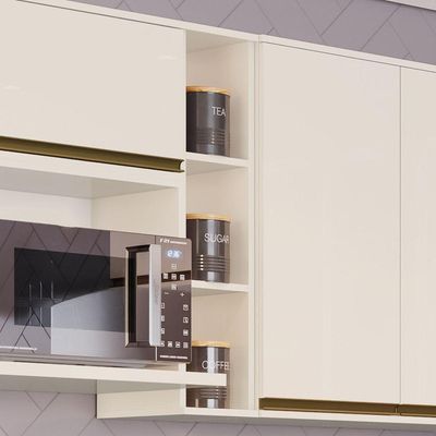 Armário Aéreo Nicho De Cozinha 20 Cm Connect Henn Off White