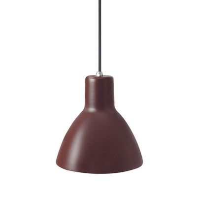 Lustre Pendente Taschibra Cúpula Td 622 E27 Bivolt Marrom Fosco