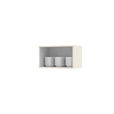 Armário Aéreo De Cozinha 60 Cm 1 Porta Basculante Connect Henn Off White