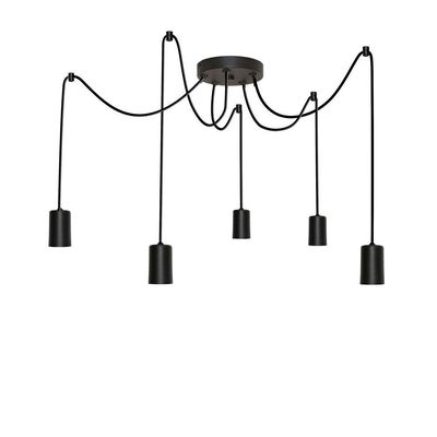 Lustre Pendente Taschibra Tears Preto E27 Bivolt