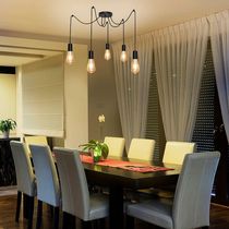 Lustre Pendente Taschibra Tears Preto E27 Bivolt