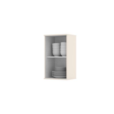 Armário Aéreo De Cozinha 40 Cm 1 Porta Connect Henn Off White