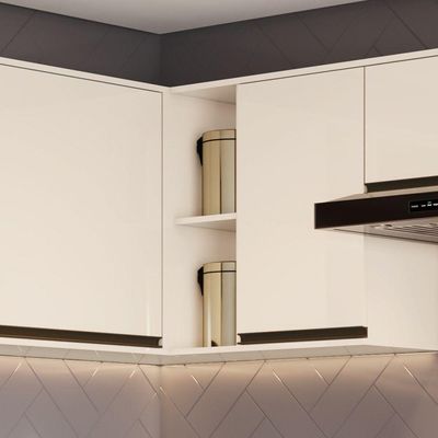 Armário Aéreo De Cozinha 40 Cm 1 Porta Connect Henn Off White