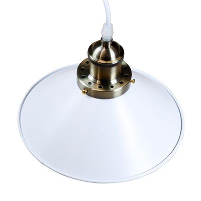 Lustre Pendente Taschibra Velvet Retro Branco E27 Bivolt