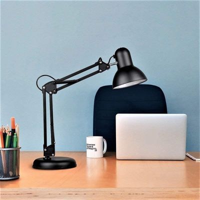 Luminaria Robo De Mesa c/Base Garra Computador Home Office