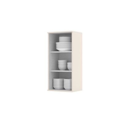 Armário Aéreo De Cozinha 40 Cm 1 Porta Connect Henn Off White
