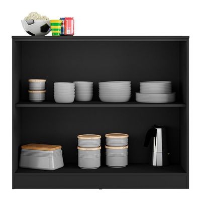 Bancada Balcão/Mesa Cozinha Bélgica Multimóveis Br5484 Preto