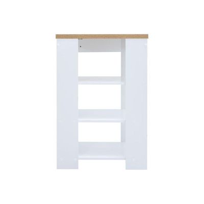 Bancada Cozinha Gourmet Ditália 3 Prateleiras Cd-1022 Branco