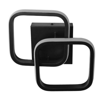 Plafon Taschibra Village Square Led 10w 3000k Luz Amarela Bivolt Preto