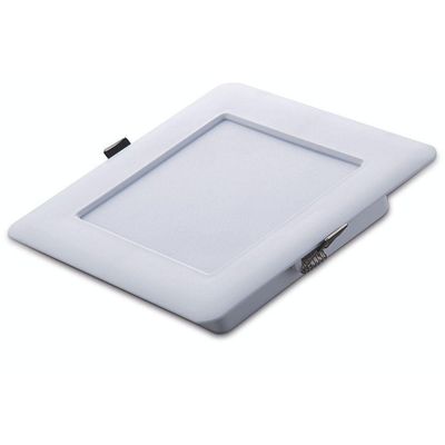 Plafon Led Tramontina Quadrado De Embutir Slim 1500 Lm 18 W Bivolt 3000 K Luz Amarela Tramontina