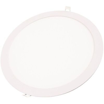 Plafon Led Tramontina Redondo De Embutir 800 Lm 12 W 6500 K Luz Branca Tramontina