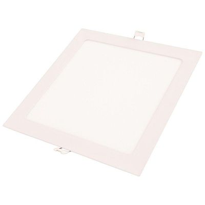 Plafon Led Tramontina Quadrado De Embutir Slim 18 W Bivolt 6500 K Luz Branca Tramontina