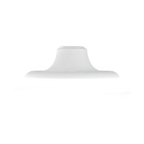 Plafon Taschibra Porcelana Redondo E27 Bivolt Branco