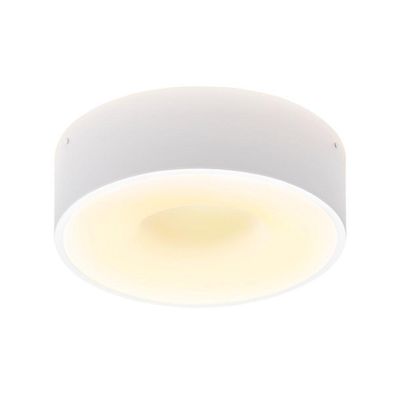 Plafon Taschibra Sushi Redondo Com 4 Lâmpadas 3000k Bivolt Branco