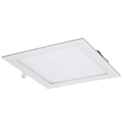 Plafon Painel 18w Led Quadrado Embutir Luminária