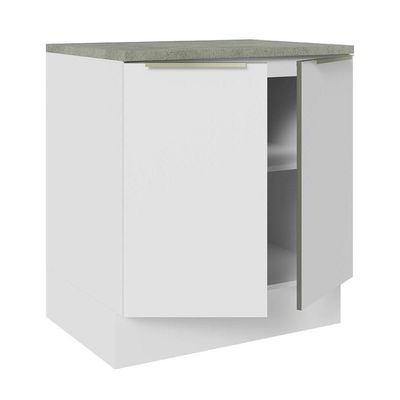 Balcão Madesa 70 Cm 2 Portas - Veludo Com Tampo Veludo
