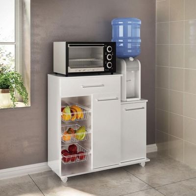 Balcão Fruteira Multiuso Mf-185 Branco Ditália