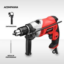 Furadeira De Impacto Mondial Power Tools Ffi-05 Furadeira-220v-vermelho