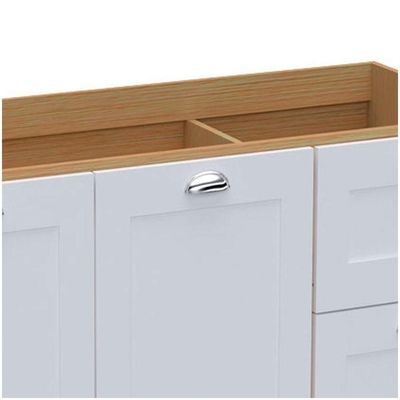 Balcão Ditália Denver Riviera Com Branco Cd-1014