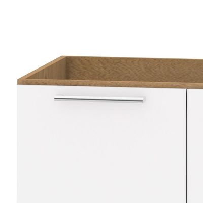 Balcão De Cozinha Ditália Aspen 2 Pt 4 Gavetas Cv/br Cd-104