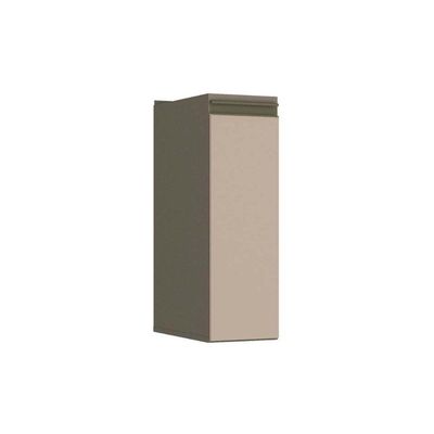 Balcão De Cozinha Modulado C/ Porta Condimentos Connect S/ Tampo Duna/cristal - Henn
