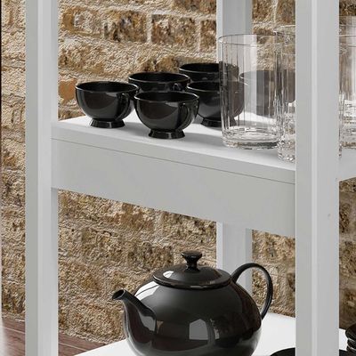 Balcão Fruteira Galão água Ditália Ba-130 Cor:branco Branco