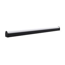 Luminária Led Taschibra Sobrepor Perfil Convex 56 16w Preta Bivolt 6500k Luz Fria