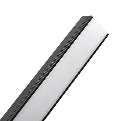 Perfil De Sobrepor Taschibra Para Fita De Led Vertex 20 Com 1 Metro Preto