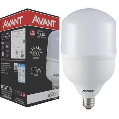 Lâmpada Led High Power 50W Bivolt Branco 6500K
