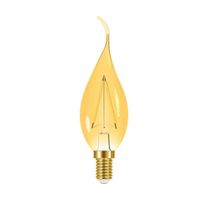 Lâmpada Led Filamento Vela Chama B35 Taschibra E14/e27 110v